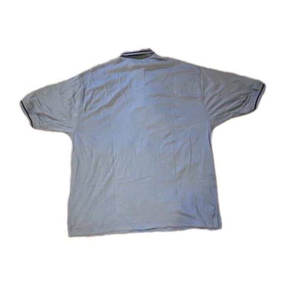 Men's XXL Supima 100% Cotton Polo Lot Light Dark Blue Ultra Club Collection - Picture 8 of 9